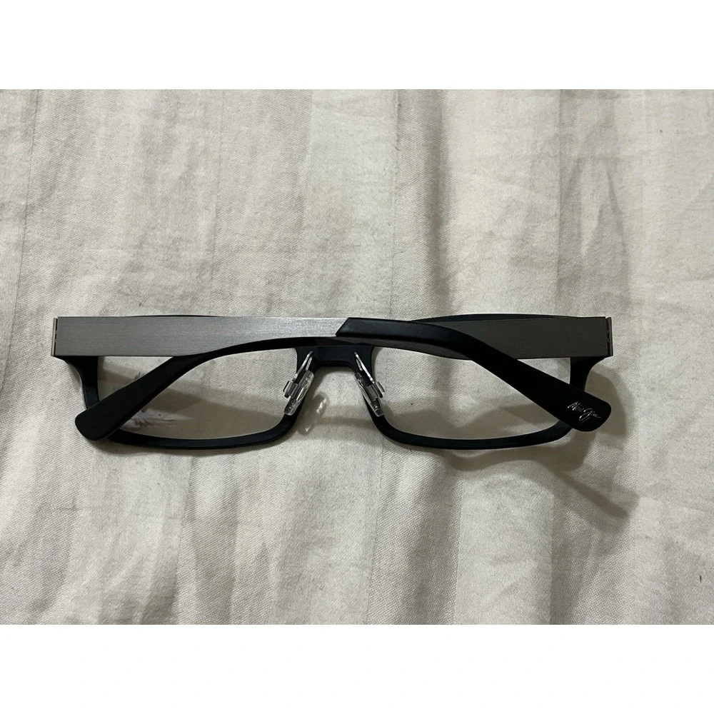 Maui Jim MJO 2405-02M Eyeglasses Glasses Matte Black Rubber Gunmetal 52-19-135
